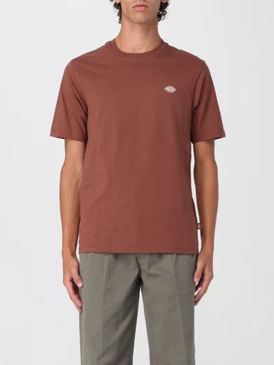 Dickies T-shirt  Men Color Brown In Brown