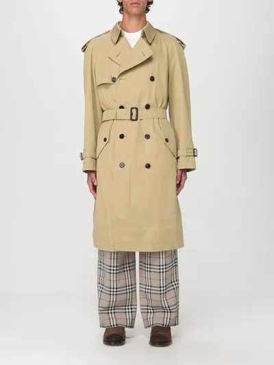 Burberry "highbury" Trench Coat In Green