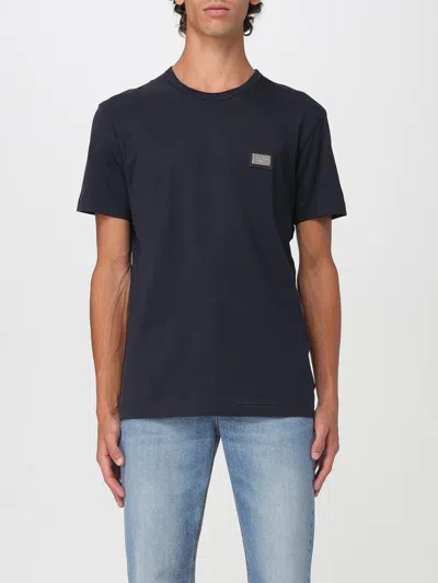 Dolce & Gabbana T-shirt  Men Color Blue In Blue