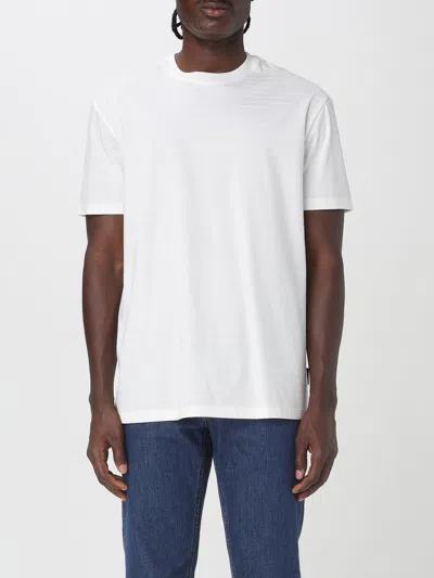 Armani Exchange T-shirt  Men Color Beige In White