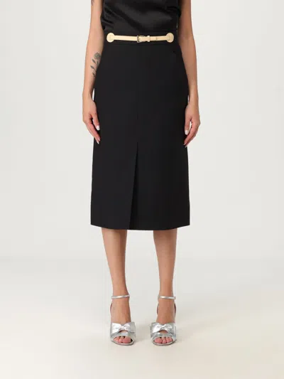 Valentino Skirt  Woman Color Black In Black