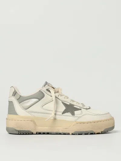 Golden Goose Women's Forty2 With Grey Tpu Star And White Leather Heel Tab