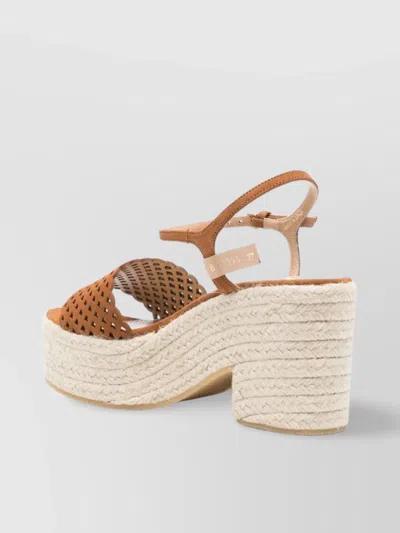 Sergio Rossi 85mm Suede Espadrilles
