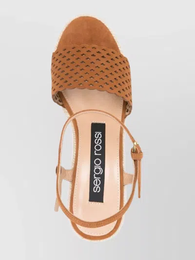 Sergio Rossi 85mm Suede Espadrilles
