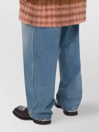 Moschino Double-breasted Plaid Coat Notched Lapels In Brown