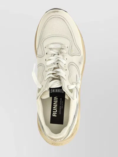 Golden Goose Mesh Panel Sneakers Star Emblem