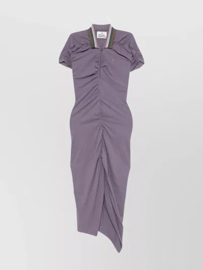 Vivienne Westwood Pulling Dress Organic Cotton Cadet Xs Women