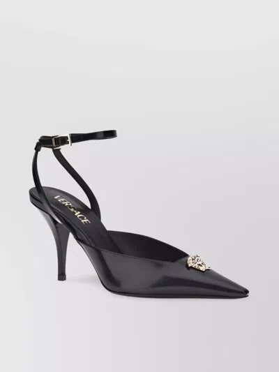 Versace Medusa Patent Calfskin Stiletto Pump
