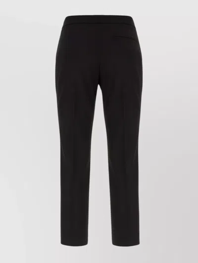 Alexander Mcqueen Cropped Trousers With Front And Back Pockets