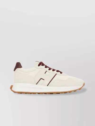 Hogan Low Top Sneakers Sole Contrasting In Transparent