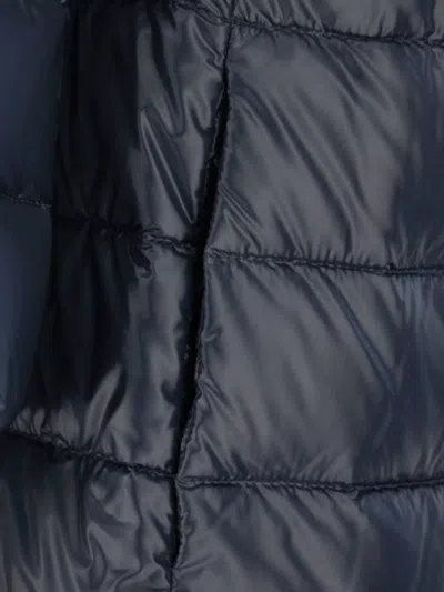 Herno Puffer Coat With 3/4 Sleeves And High Collar