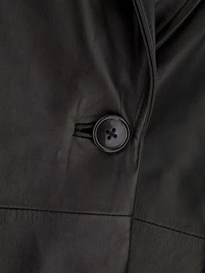 Paul Smith Leather Jackets Front Pockets