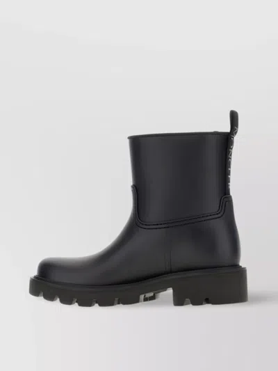 Moncler Round Toe Chunky Sole Boots