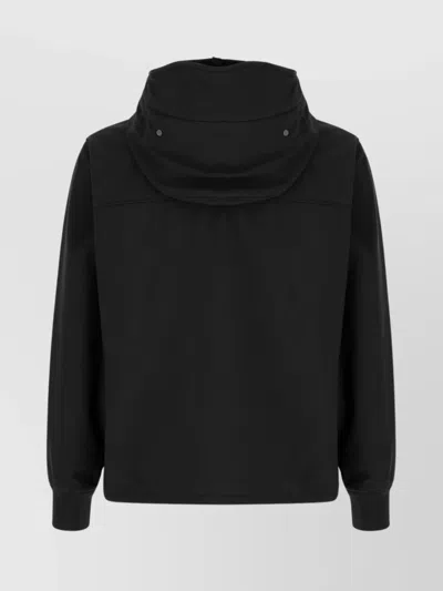 C.p. Company Shell-r Goggle Jacket In Black