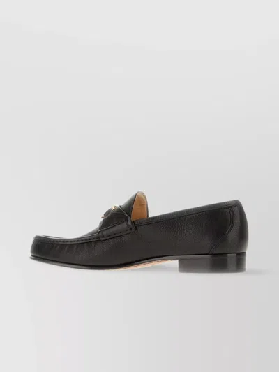 Valentino Loafers Featuring Gold-tone Hardware