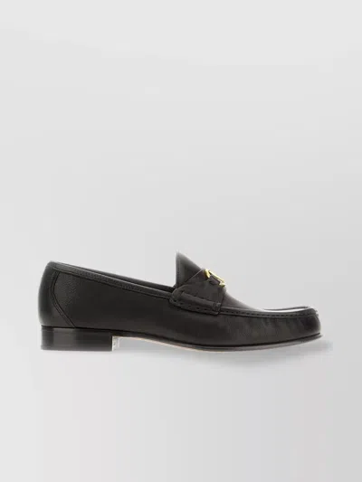 Valentino Loafers Featuring Gold-tone Hardware