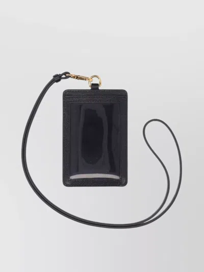 Chloé Hardware Strap Purses Cardholders In Blue
