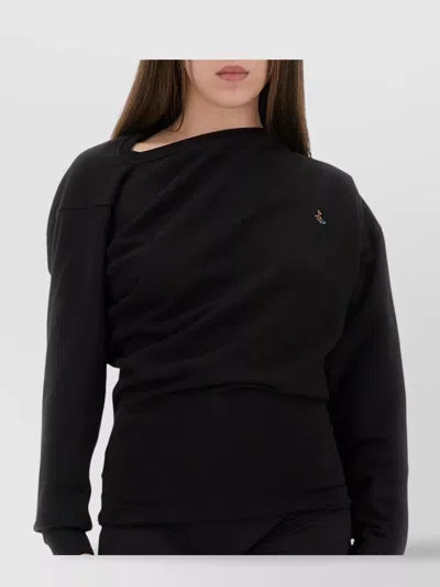 Vivienne Westwood Asymmetric Design Knitwear With Ribbed Finish