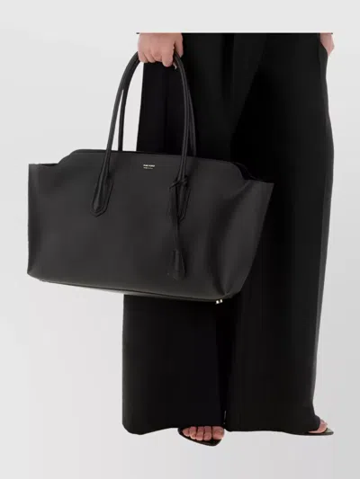 Tom Ford Wool Jacket With Notched Lapels And Front Pockets In Black