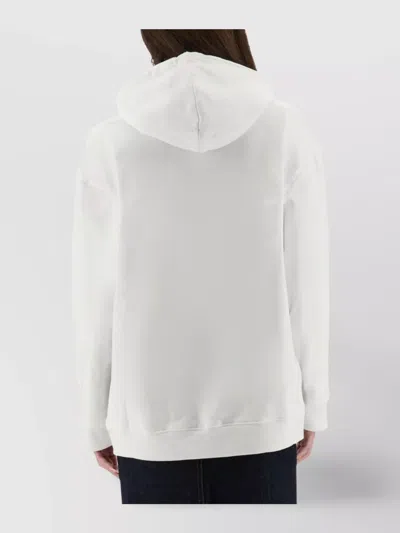 Moschino Couture Sweatshirt With Teddy Print In White