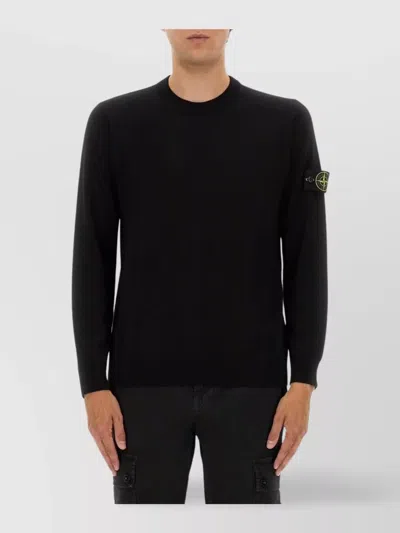 Stone Island Lightweight Wool Crew Neck Pullover