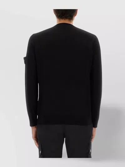 Stone Island Lightweight Wool Crew Neck Pullover
