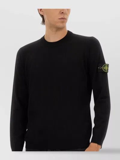 Stone Island Lightweight Wool Crew Neck Pullover
