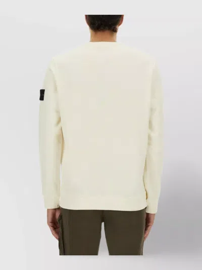 Stone Island Crewneck Sweater In Green