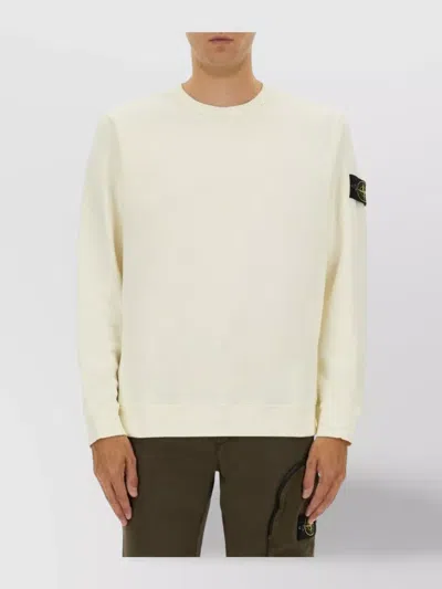 Stone Island Crewneck Sweater In Green