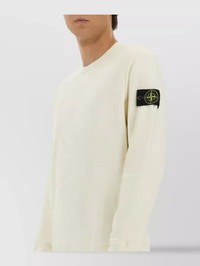 Stone Island Crewneck Sweater In Green