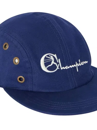 Champion Embroidered Eyeleted Baseball Cap