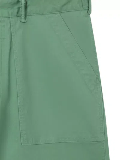 Champion Trousers With Pockets And Belt Loops In Green
