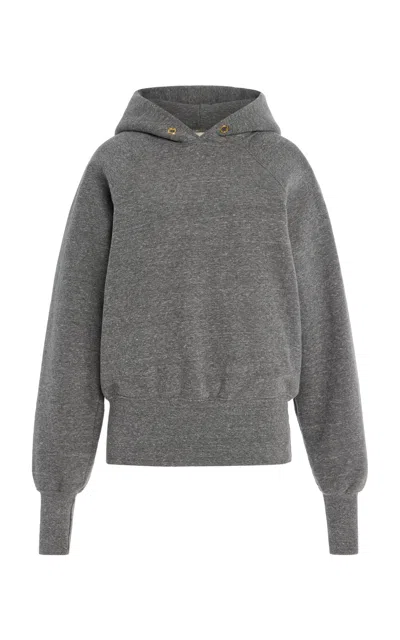 Les Tien Taylor Cotton-blend Sweatshirt In Gray