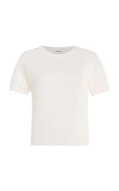 Lisa Yang Delila Cashmere T-shirt In White