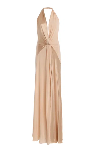 Anna October Ruth Dress In Neutral