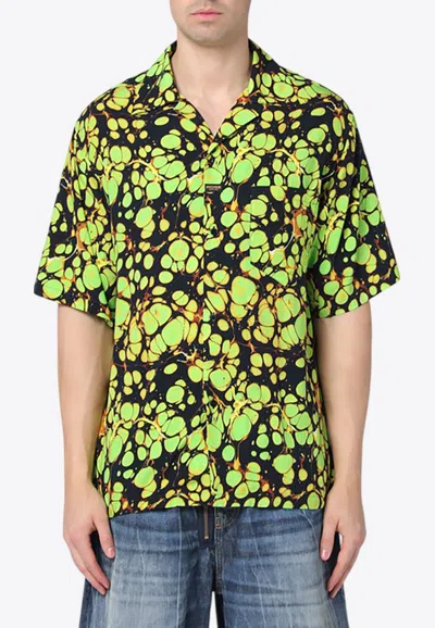 Martine Rose Bold Print Abstract Pattern Shirt