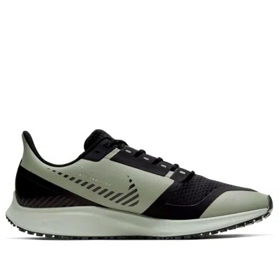 Nike Air Zoom Pegasus 36 Shield 'olive Green Black' In Gray
