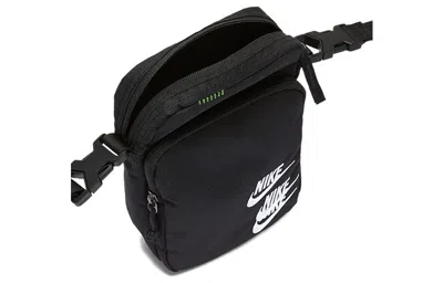 Nike Heritage Embroidered Triple Logo Shoulder Bag 'black'