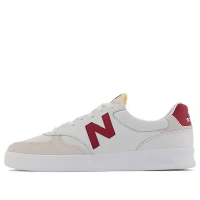 New Balance Unisex 300 Series V3 Sneakers White/red