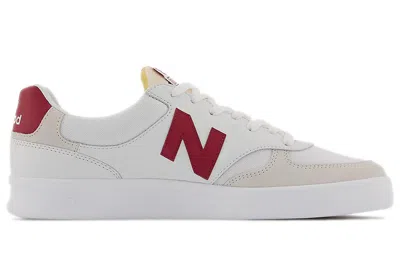 New Balance Unisex 300 Series V3 Sneakers White/red
