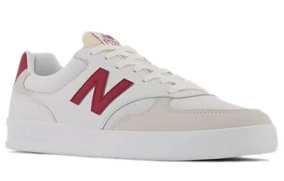 New Balance Unisex 300 Series V3 Sneakers White/red