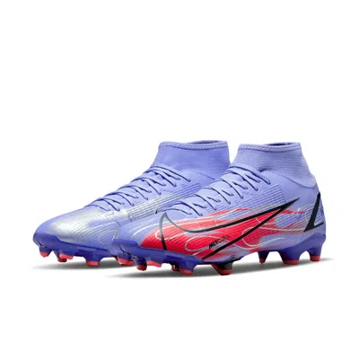 Nike Kylian Mbapp X Mercurial Superfly 8 Academy Mg 'flames' In Blue