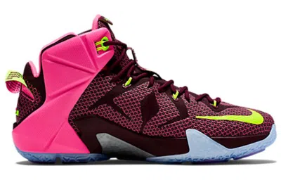 Nike Lebron 12 Ep 'double Helix' In Burgundy