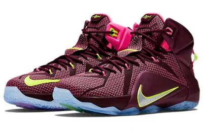 Nike Lebron 12 Ep 'double Helix' In Burgundy