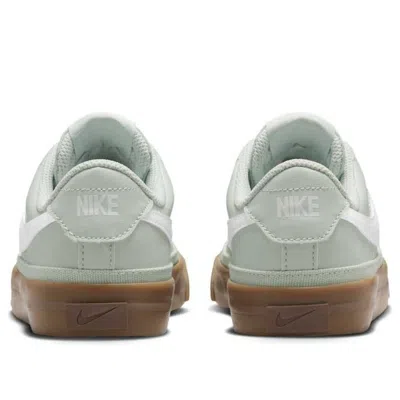 Nike (gs)  Court Legacy 'light Silver Gum Dark Brown White'
