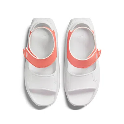 Nike (gs)  Playscape 'crimson Bliss' In White