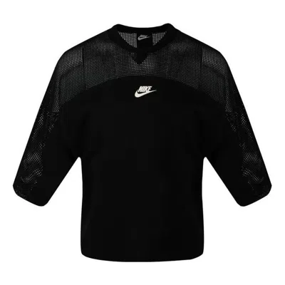 Nike (wmns)  Sportswear Nsw Crew Mesh Top 'black'