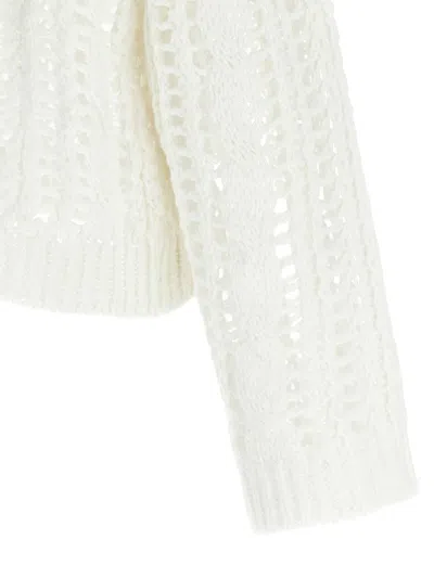 Brunello Cucinelli Crochet Sweater Sweaters And Cardigans