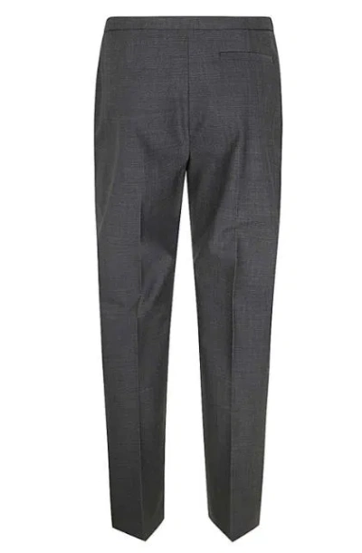 Philosophy Di Lorenzo Serafini Green Wool Trousers In Gray