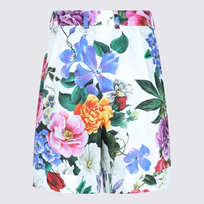 Dolce & Gabbana Multicolor Cotton Shorts